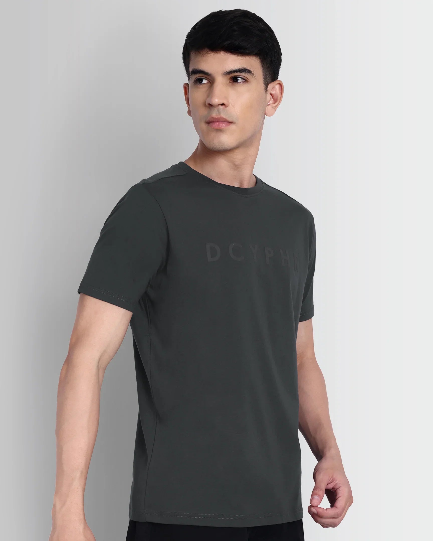 DCYPHR Essentials Stretch Brand Tee - Autumn Ember