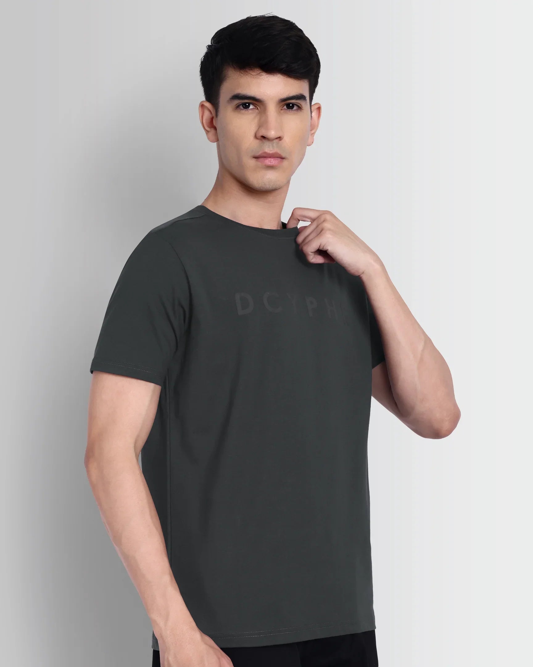 DCYPHR Essentials Stretch Brand Tee - Autumn Ember