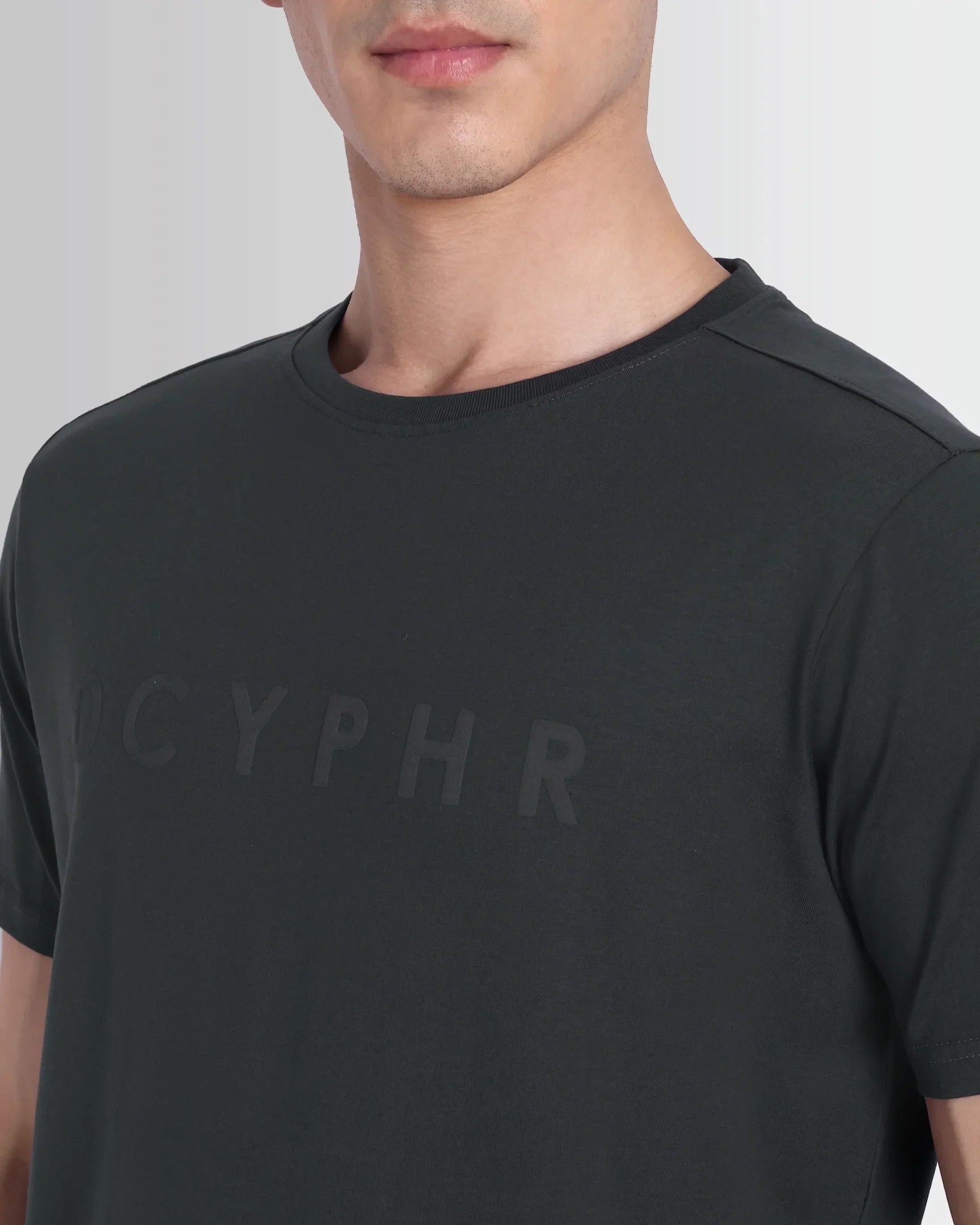 DCYPHR Essentials Stretch Brand Tee - Autumn Ember