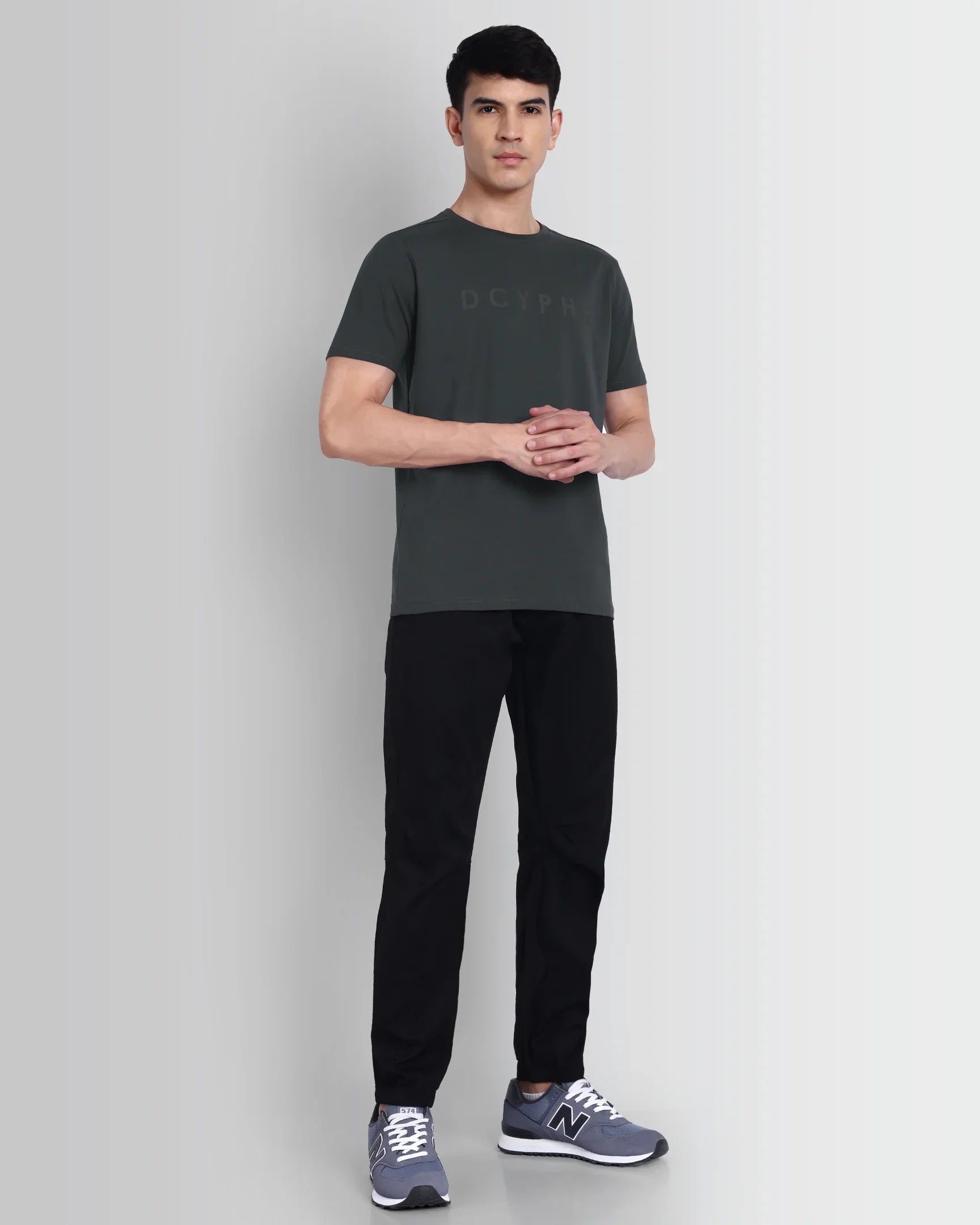 DCYPHR Essentials Stretch Brand Tee - Autumn Ember