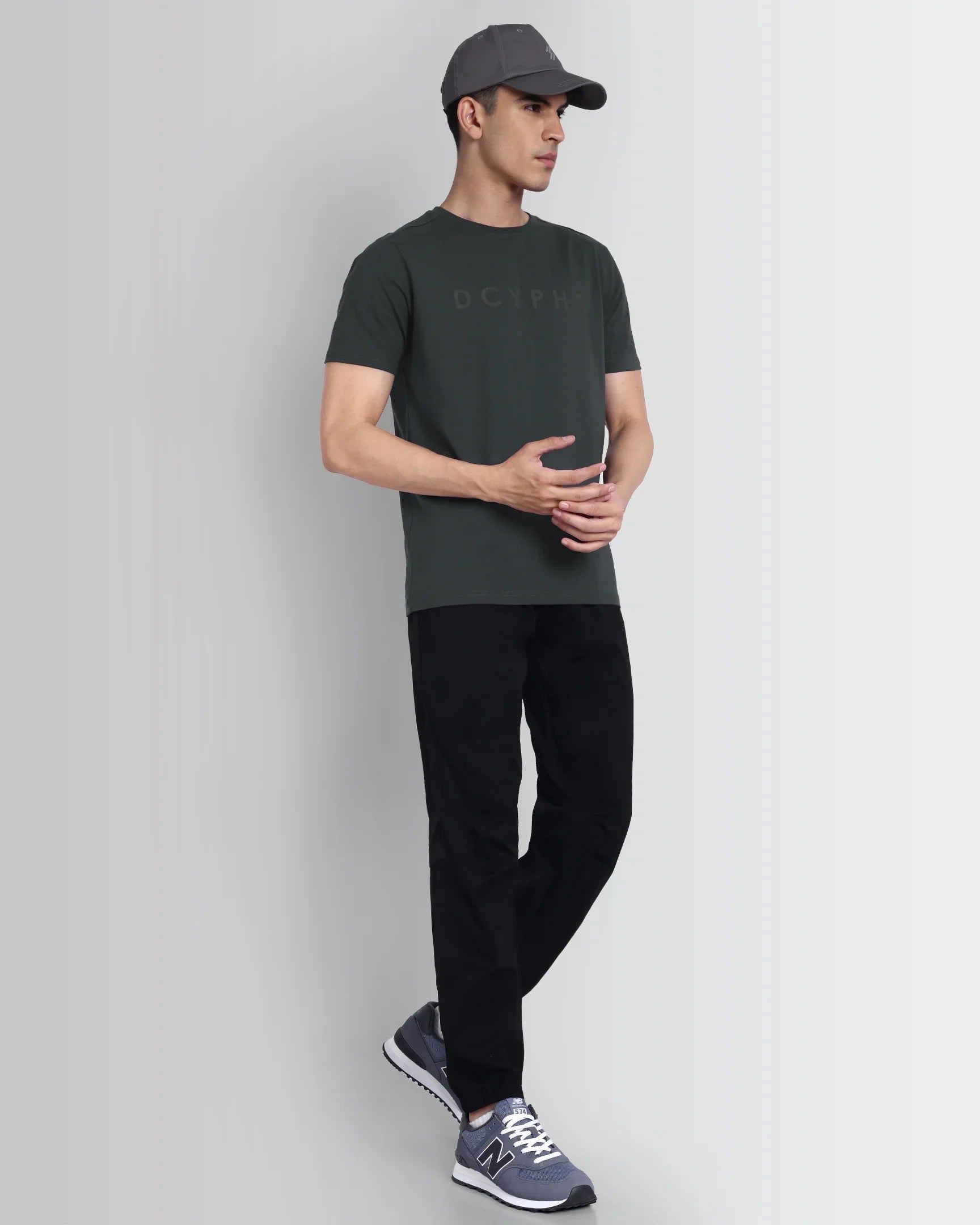 DCYPHR Essentials Stretch Brand Tee - Autumn Ember