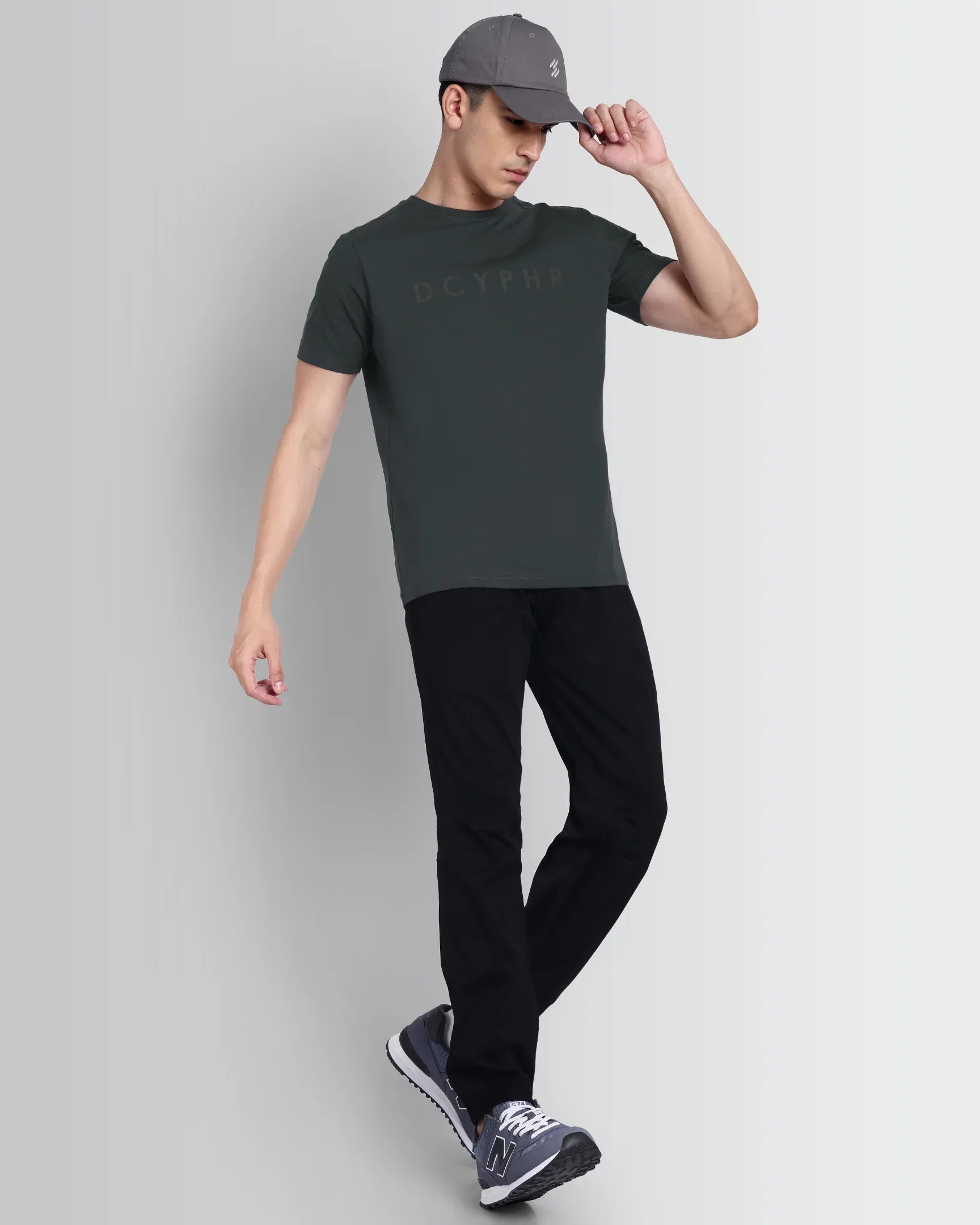 DCYPHR Essentials Stretch Brand Tee - Autumn Ember