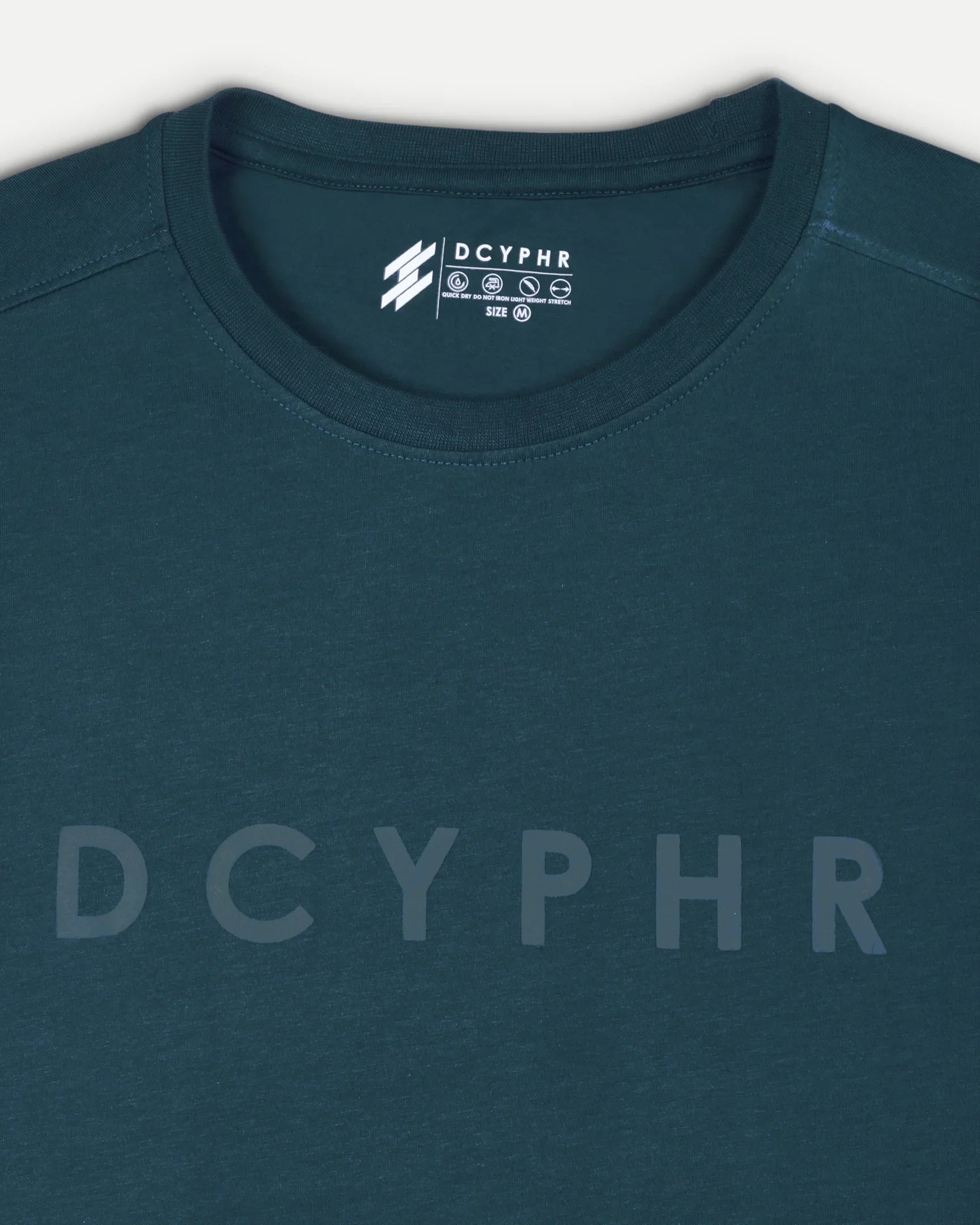 DCYPHR Essentials Stretch Brand Tee - Autumn Ember