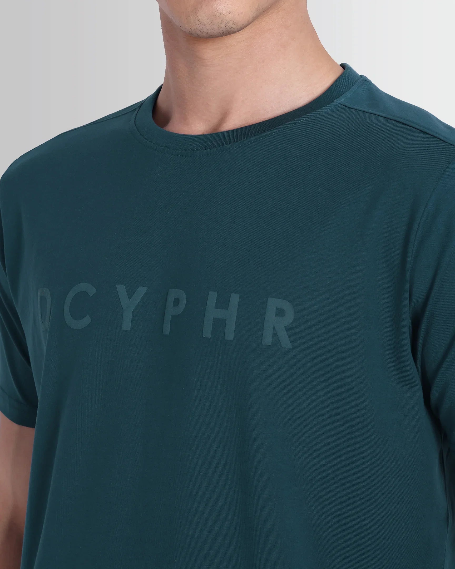 DCYPHR Essentials Stretch Brand Tee - Autumn Ember