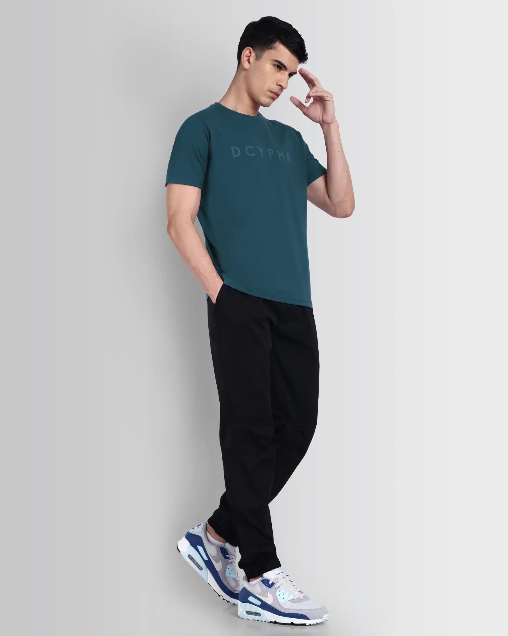 DCYPHR Essentials Stretch Brand Tee - Autumn Ember