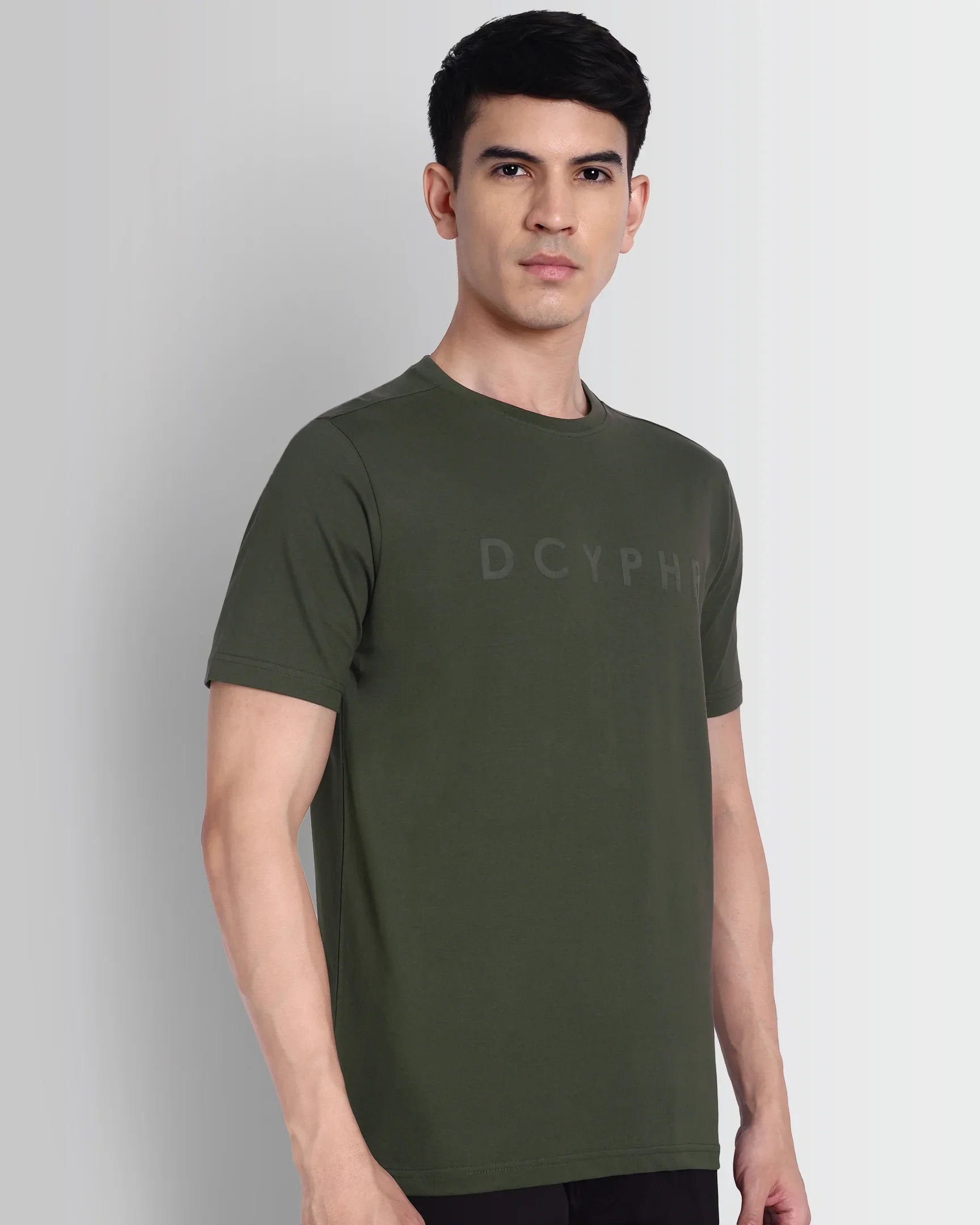 DCYPHR Essentials Stretch Brand Tee - Autumn Ember