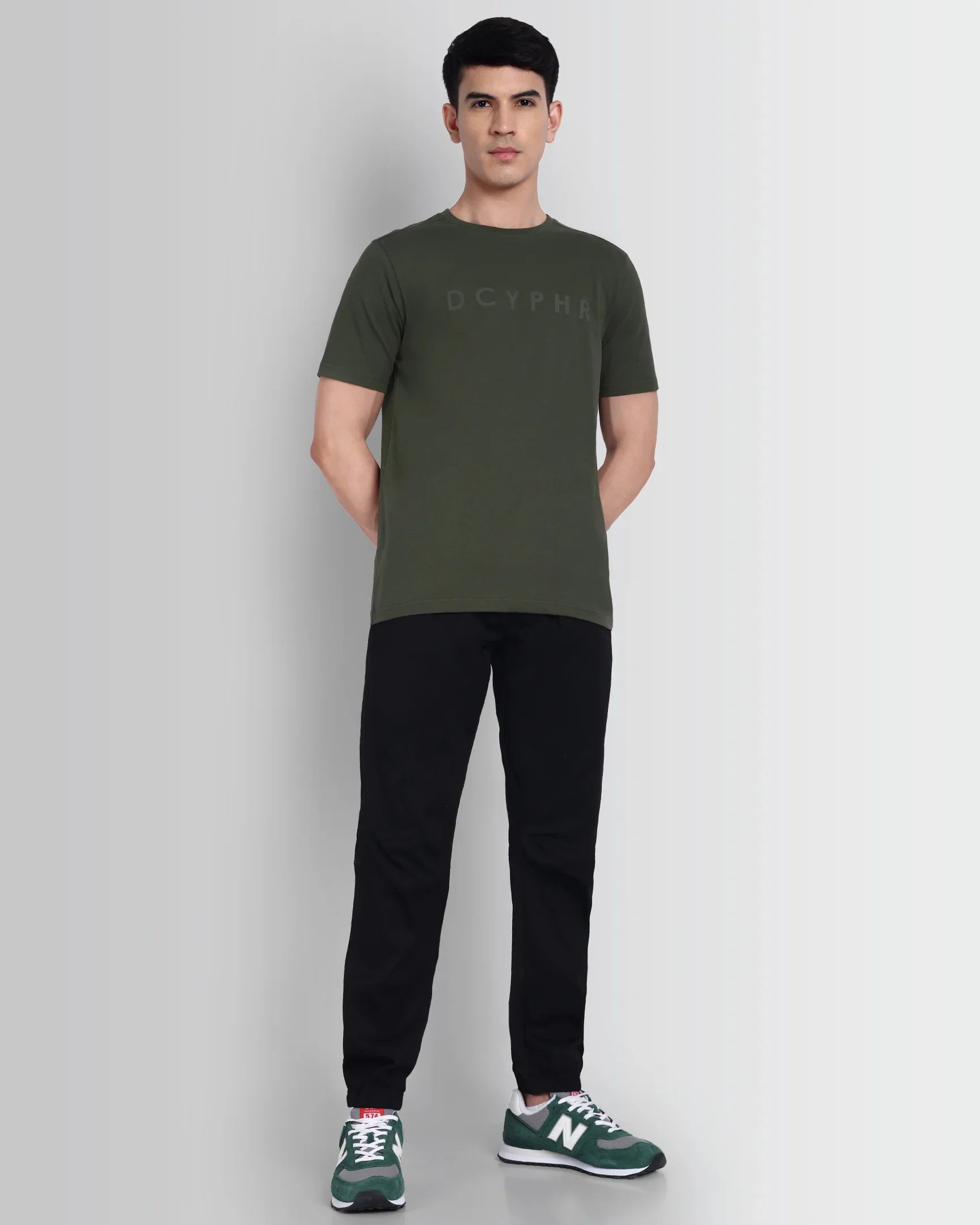 DCYPHR Essentials Stretch Brand Tee - Autumn Ember