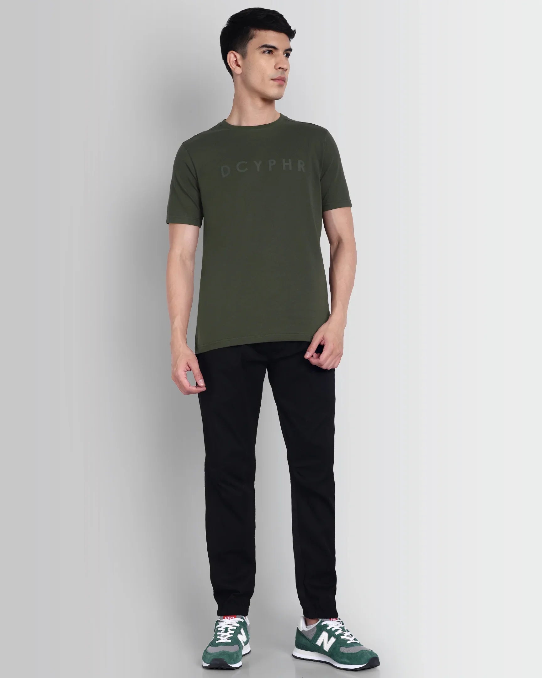 DCYPHR Essentials Stretch Brand Tee - Autumn Ember