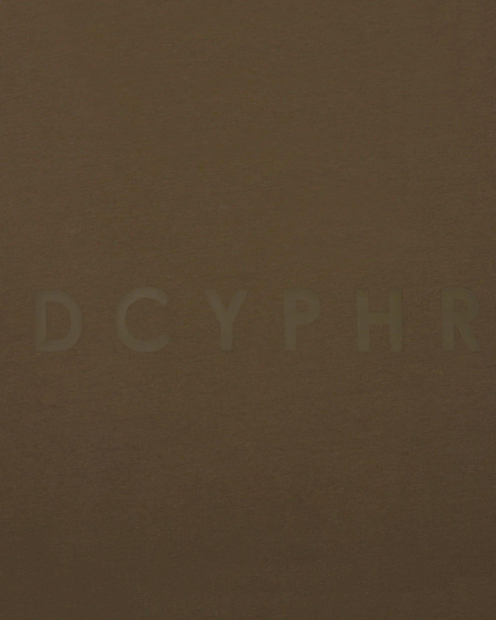 DCYPHR Essentials Stretch Brand Tee - Autumn Ember