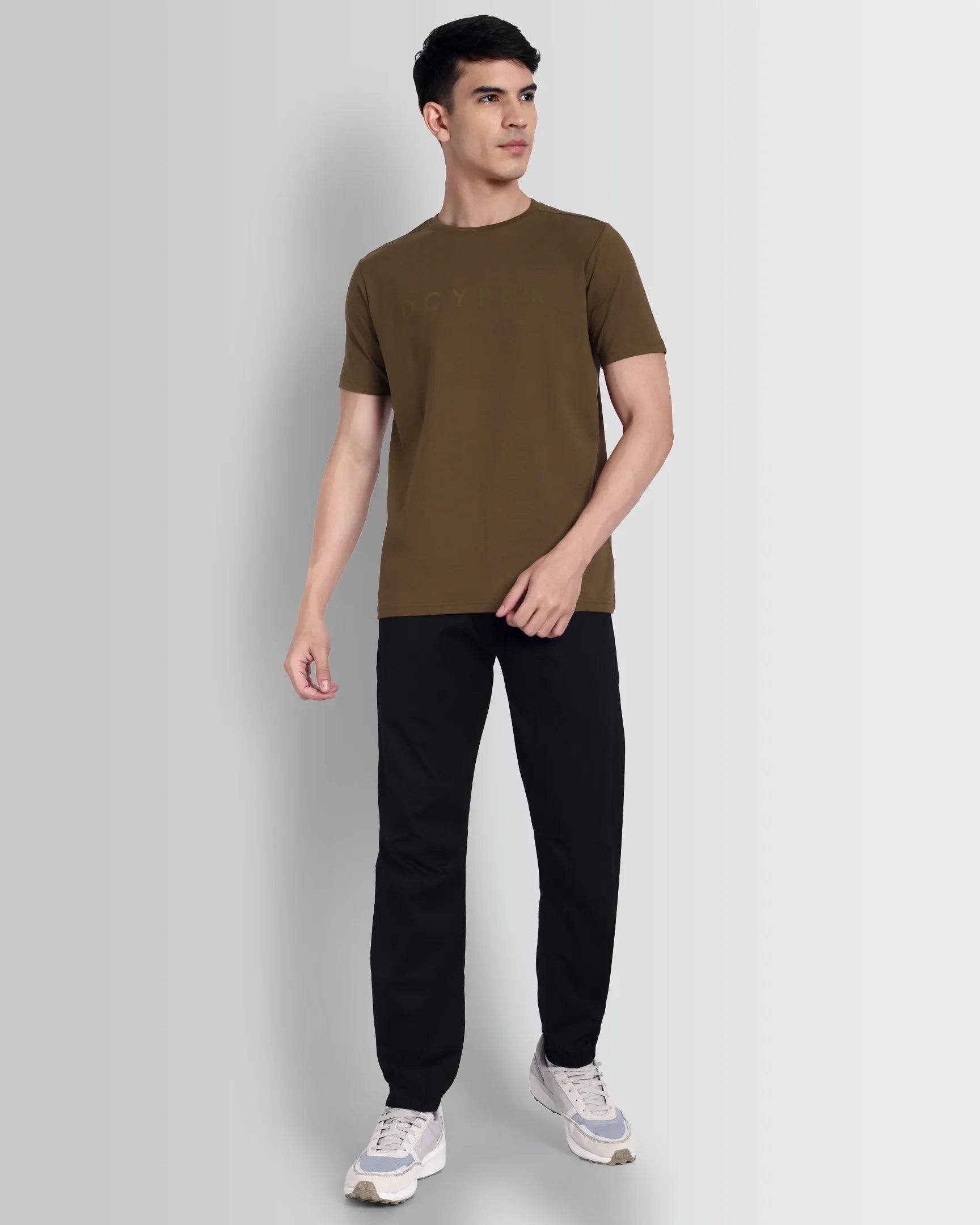 DCYPHR Essentials Stretch Brand Tee - Autumn Ember