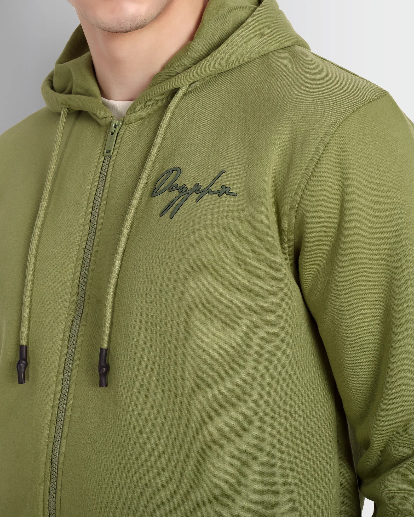 DCYPHR Signature Style Hoodie - Green Olive