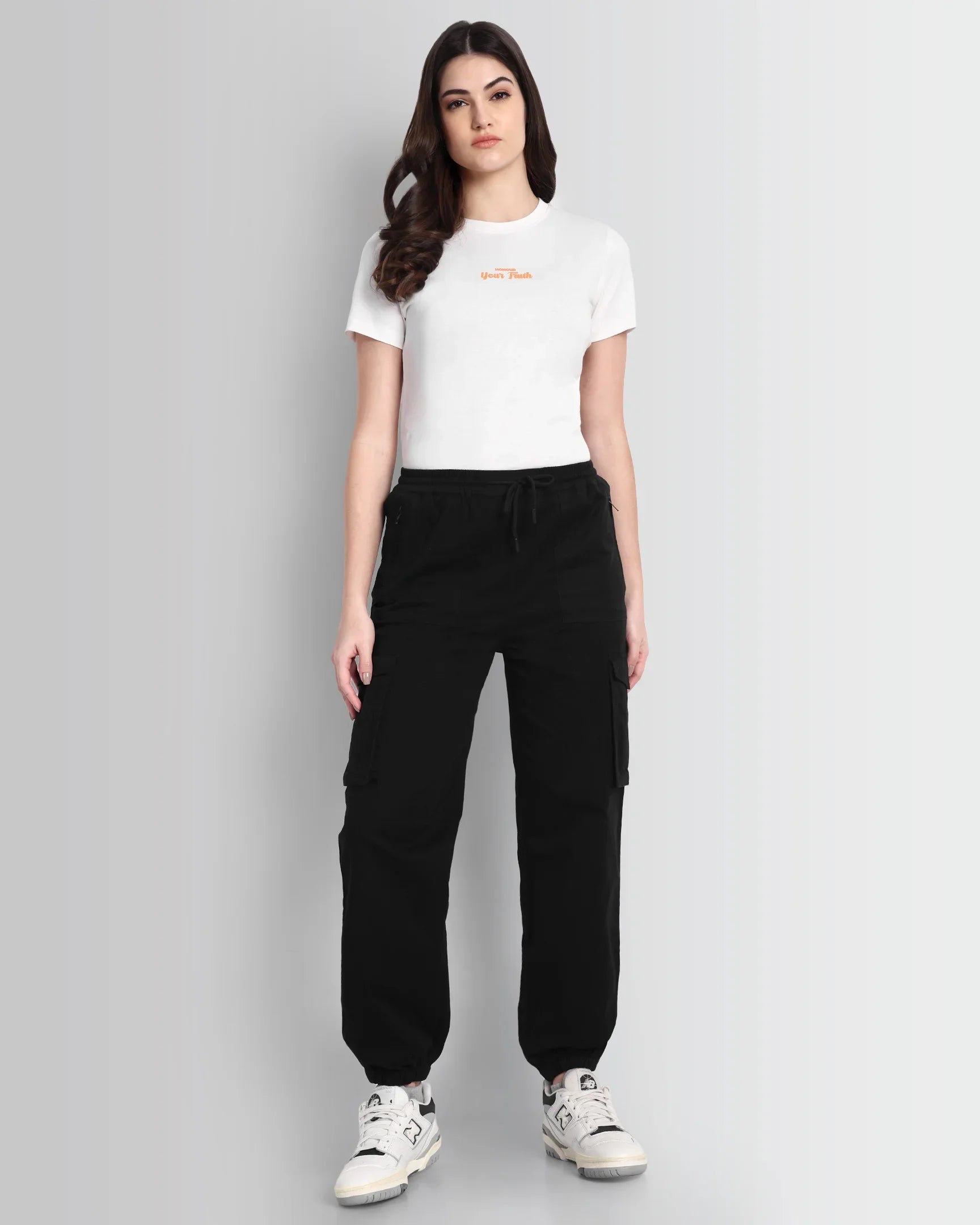 DCYPHR Street Grid Cargo Joggers