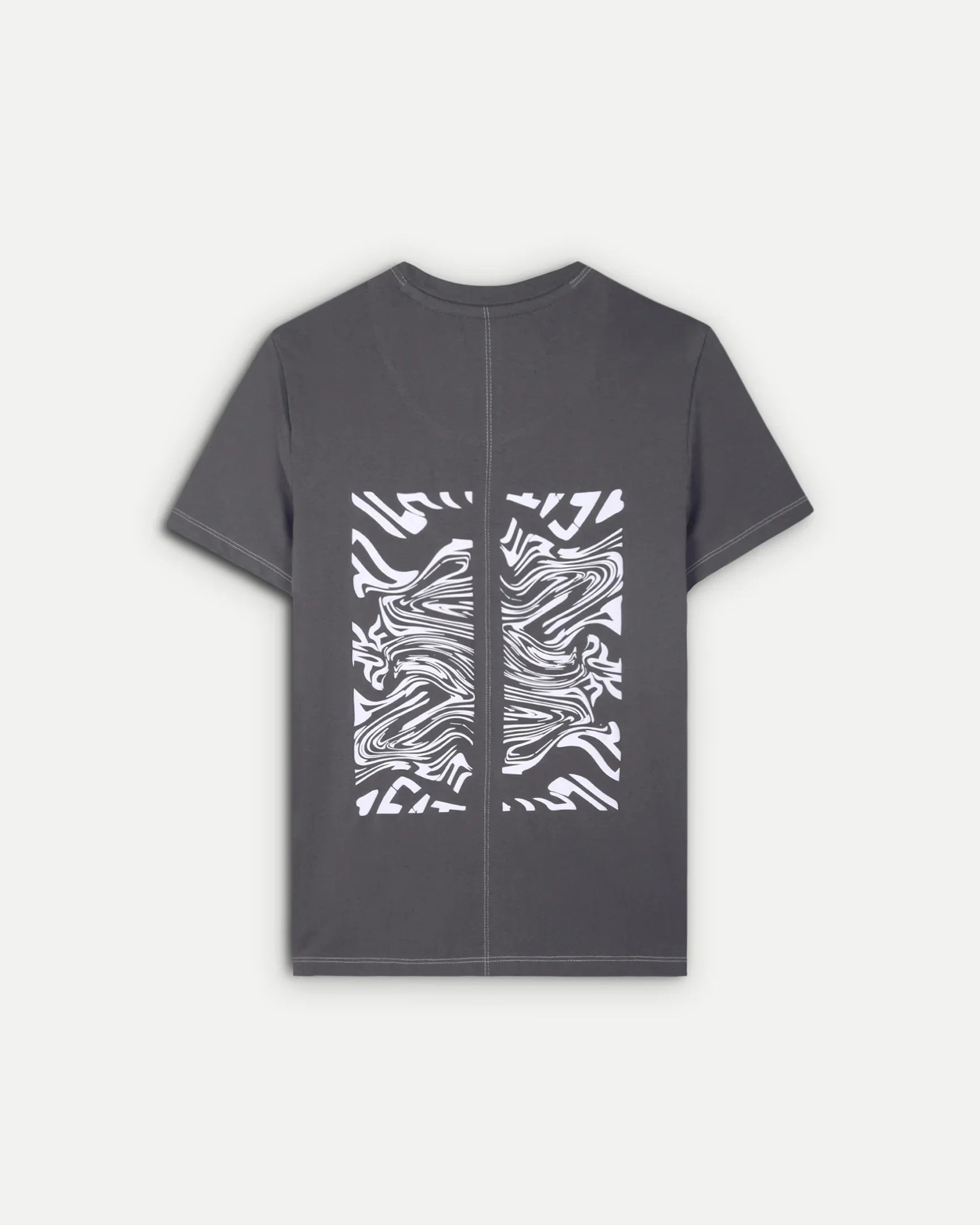 DCYPHR Spectrum Illusion Graphic Tee - Grey