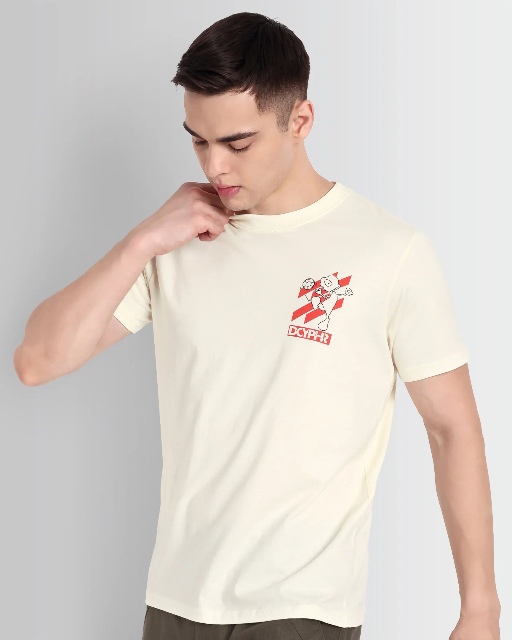 DCYPHR Borngreat 76 Graphic Tee - Ivory