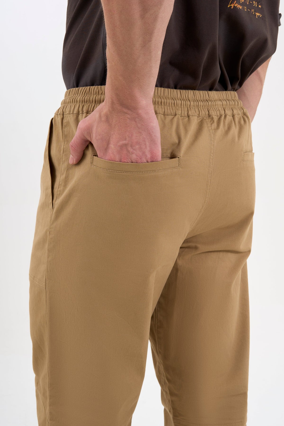 DCYPHR DISCOVERY Men's Armour Cargo Joggers-Beige