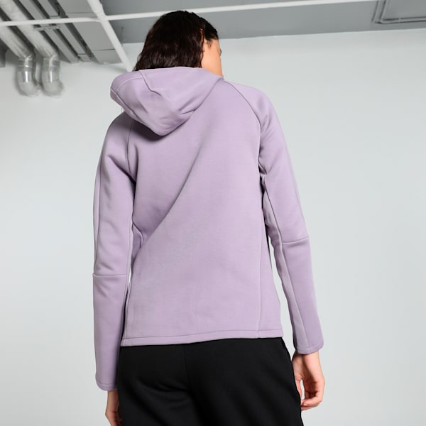 Puma EVOSTRIPE Full-Zip Hoodie Pale Plum Women's Hoodie-68167030