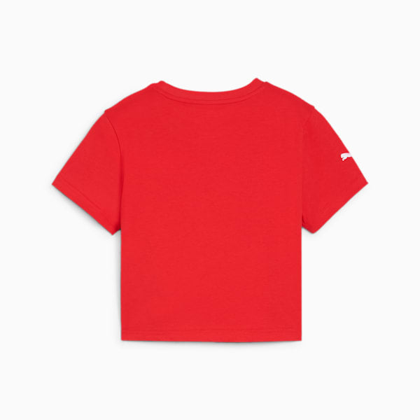 Puma F1 ESS Baby Tee wns Pop Red Women's T-Shirt-62573103