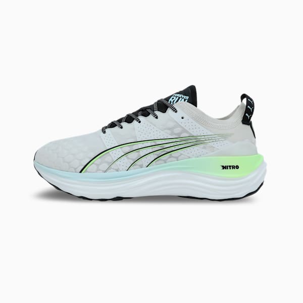 Side view of PUMA Men's Lifestyle Lace-Up Sneakers, showcasing the sleek design, breathable upper, cushioned insole, and iconic PUMA logo, designed for comfort and style in everyday wear.