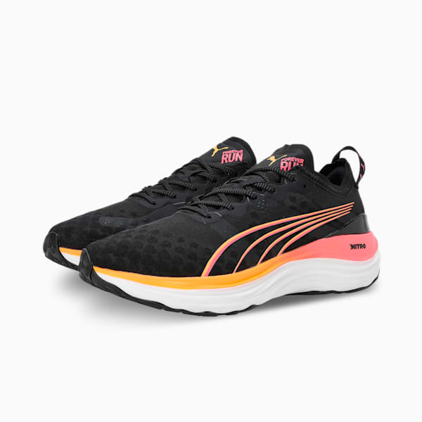 Puma ForeverRun NITRO PUMA Black-Sun Stream-S Men's Lifestyle Shoes-37775724