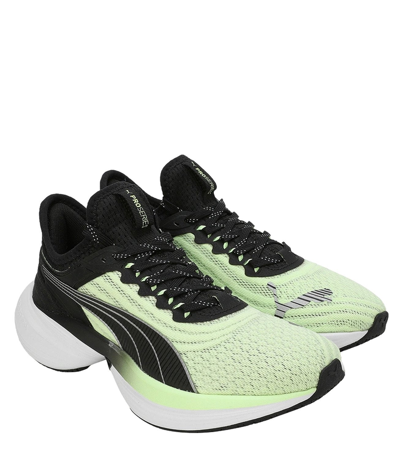 Side view of PUMA Men's Lifestyle Lace-Up Sneakers, showcasing the sleek design, breathable upper, cushioned insole, and iconic PUMA logo, designed for comfort and style in everyday wear.