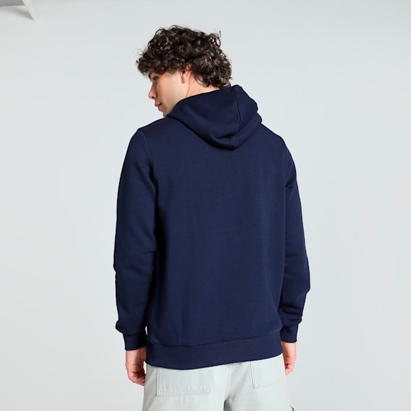 Puma ESS Graphic Hoodie FL PUMA Navy Men's Hoodie-68744106