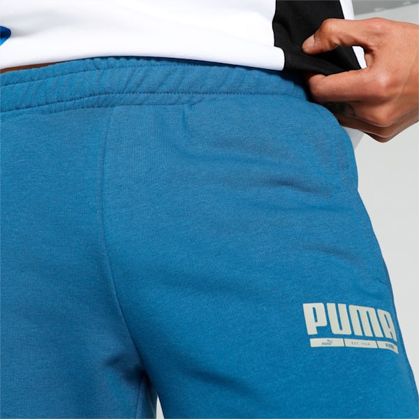 Puma Stylized Logo Graphic Pants OH III Lake Men's Lower-67943117