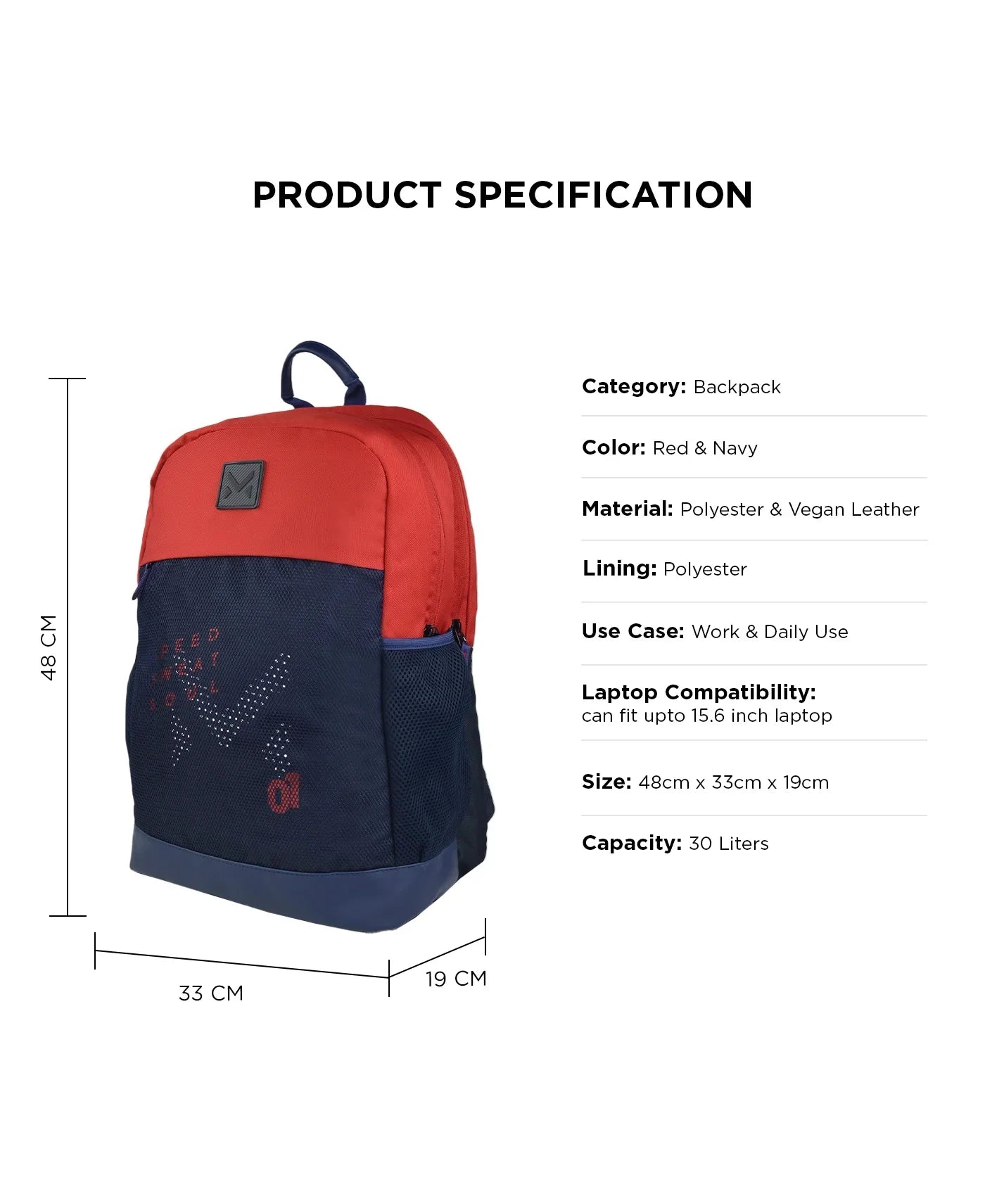 Mohawk Vortex Unisex Backpack - Sportsstation