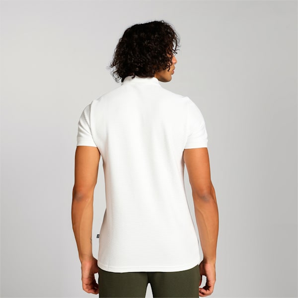 Puma Ottoman Polo PUMA White-Cat Men's Polo T-Shirts