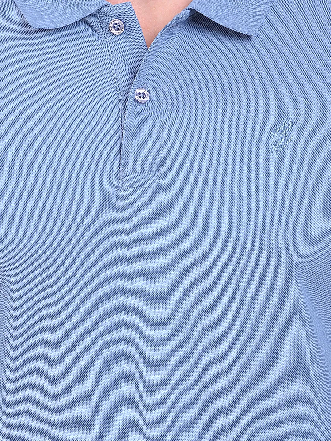 DCYPHR Men's Element Polo-Denim Blue