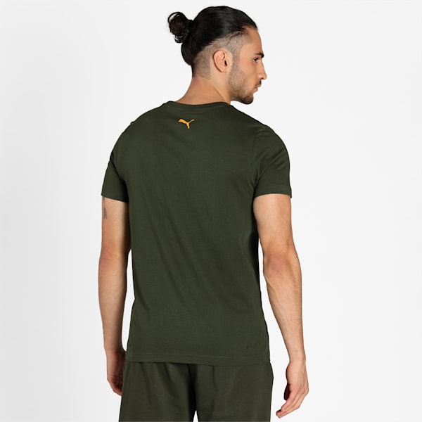 Puma PERFORMANCE CAT TEE M Platinum Gray Men's T-Shirts
