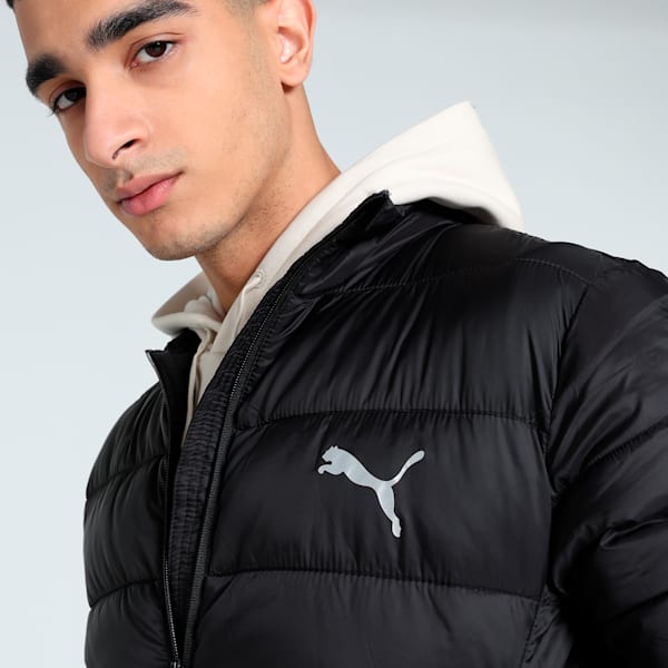 Puma Padded Jacket Puma Black-PUMA Silver Men's Jacket-84668398