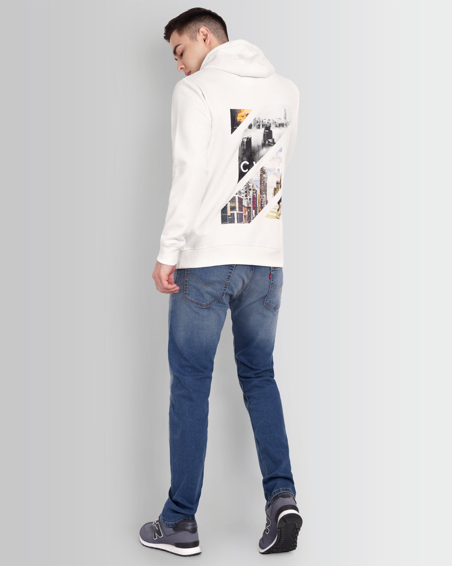 DCYPHR Retro Cityscape Hoodie