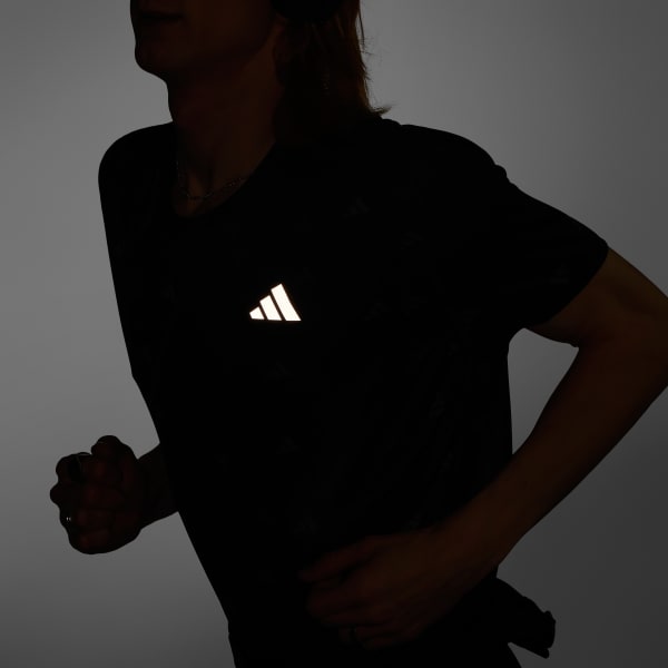 Adidas RUN IT BL TEE Men's T-Shirts