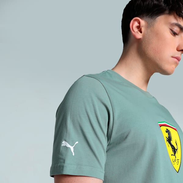 PUMA Ferrari Race Colored Big Shield Tee Men's T-Shirts-63018806