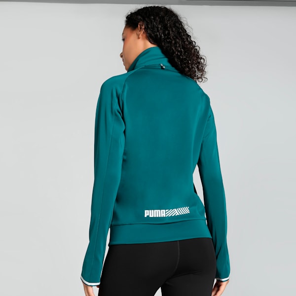 Puma Tec Sport Jacket Cold Green Women's Jacket-84890699