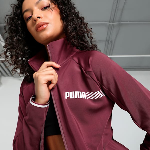 Puma Tec Sport Jacket Team Regal Red Women's Jacket-84890649