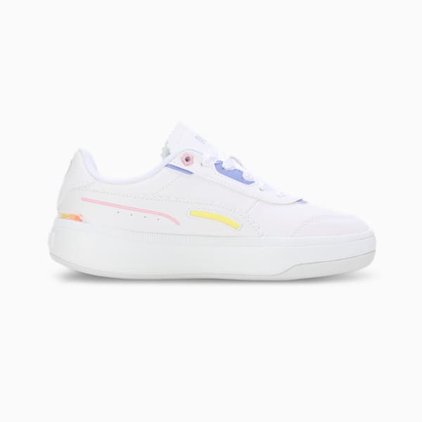 Puma Tori Pixie Res PUMA White-Lavendar Pop-P Women's Lifestyle Shoes-40112201