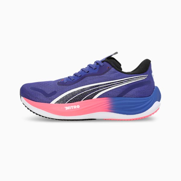 Side view of PUMA Men's Lifestyle Lace-Up Sneakers, showcasing the sleek design, breathable upper, cushioned insole, and iconic PUMA logo, designed for comfort and style in everyday wear.