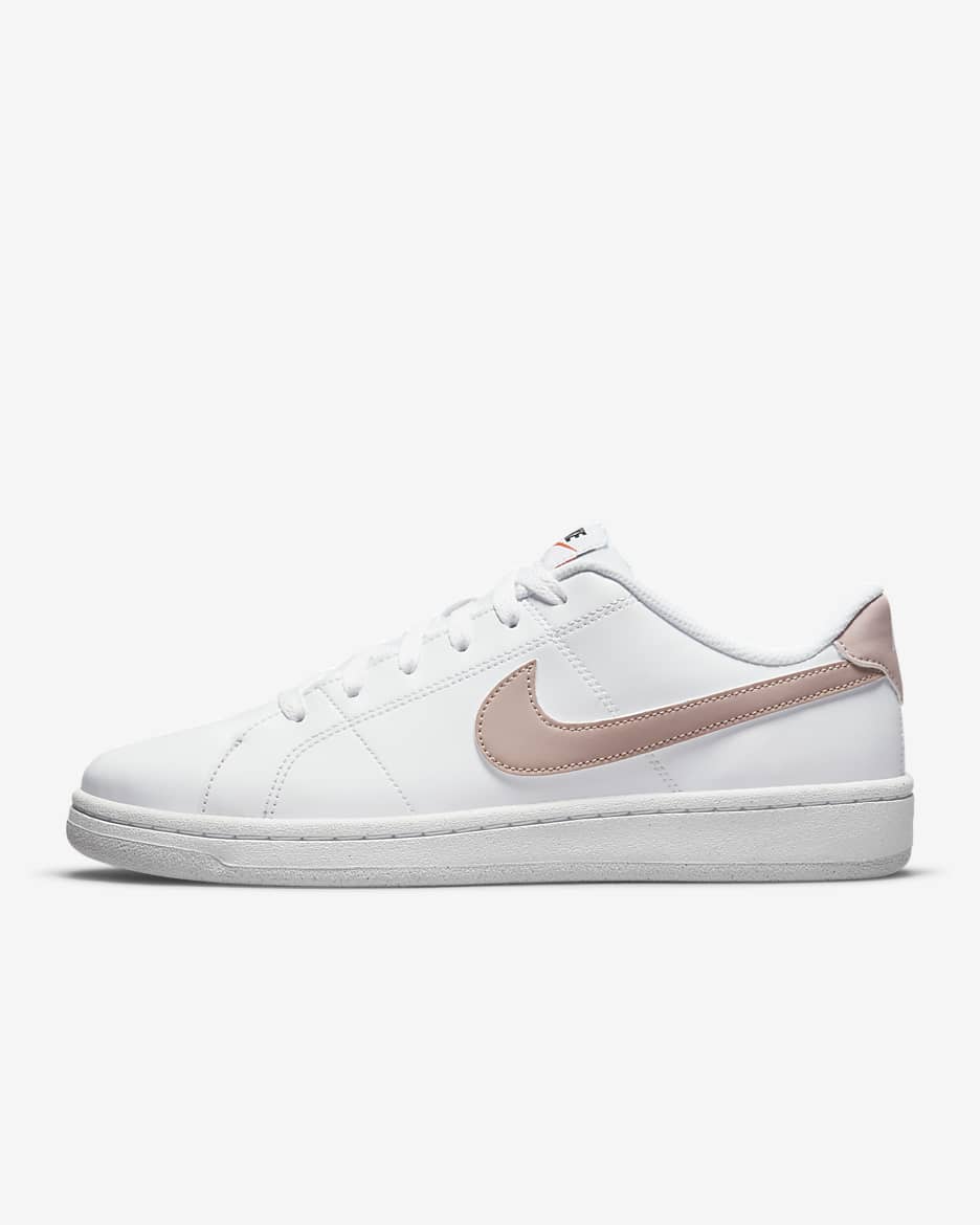 A sleek and stylish Nike WMNS Court Royale 2 NN sneaker featuring a minimalist design and a comfortable fit for everyday wear