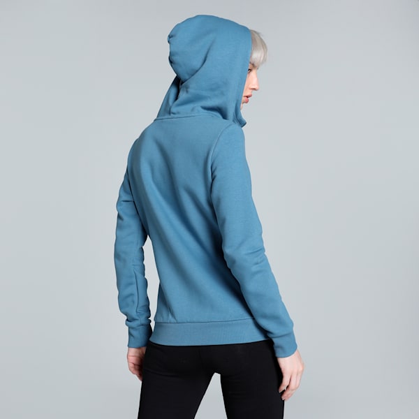 Puma ESS Hooded FZ Jacket Blue Horizon Women's Jacket-68451924