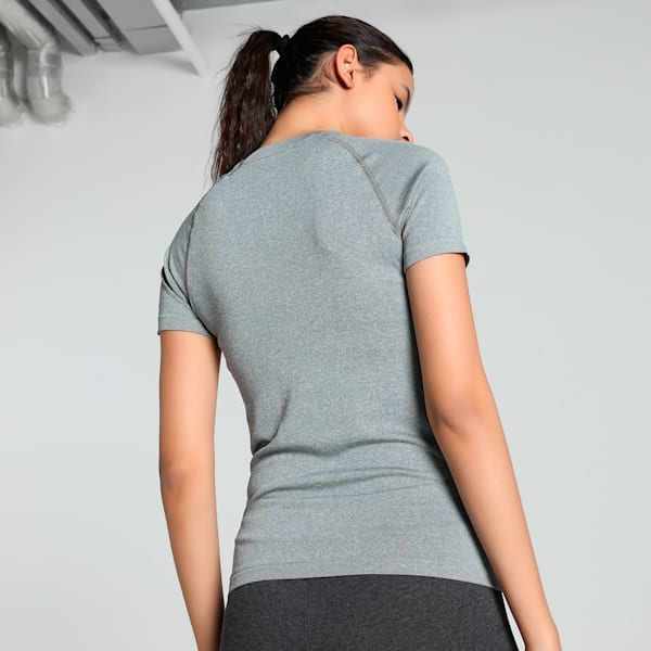 Puma Seamless Tee W Cool Dark Gray Women's T-Shirt-52646015