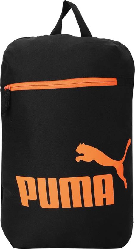 Front view of PUMA Unisex Lifestyle Backpack, highlighting the spacious compartments, adjustable straps, and iconic PUMA logo, designed for style and practicality.