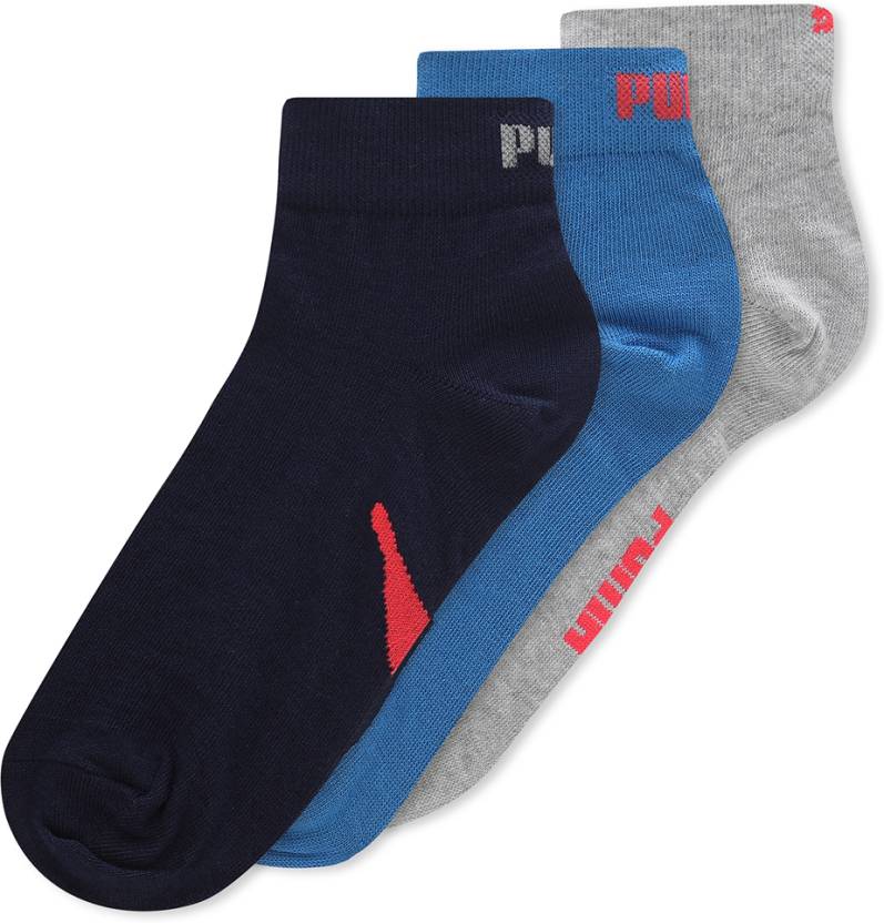 Puma UNISEX LIFESTYLE QUARTERS 3P Unisex's Pack of 3 Socks-68529901