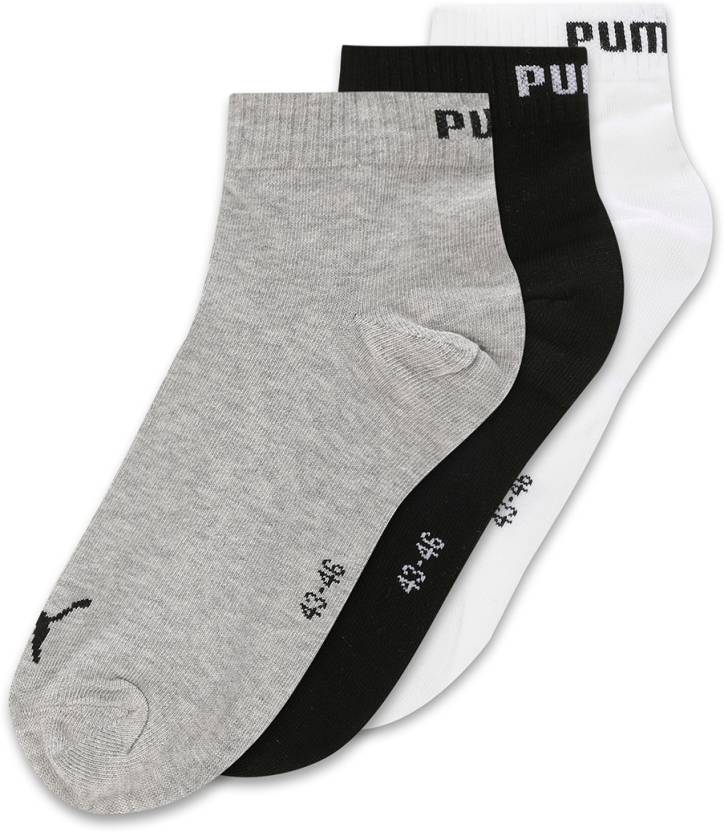 Puma PUMA UNISEX QUARTER PLAIN 3P Unisex Socks