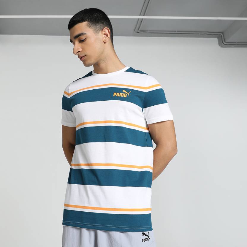 Front view of PUMA Men's Crew, showcasing its relaxed fit, modern design, and iconic logo for a casual and stylish look.