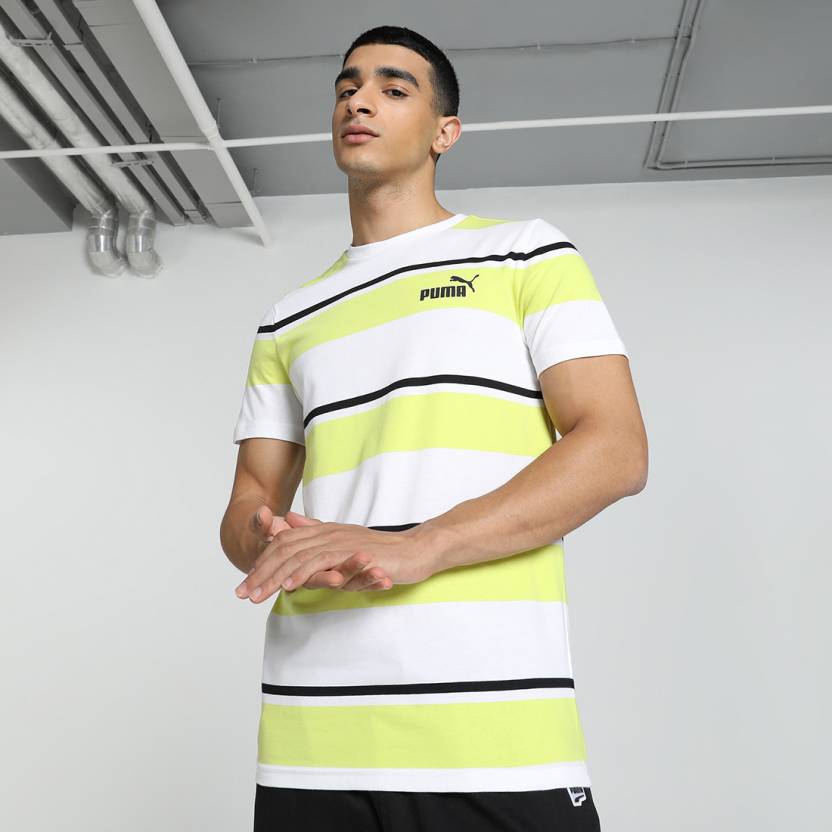 Front view of PUMA Men's Crew, showcasing its relaxed fit, modern design, and iconic logo for a casual and stylish look.