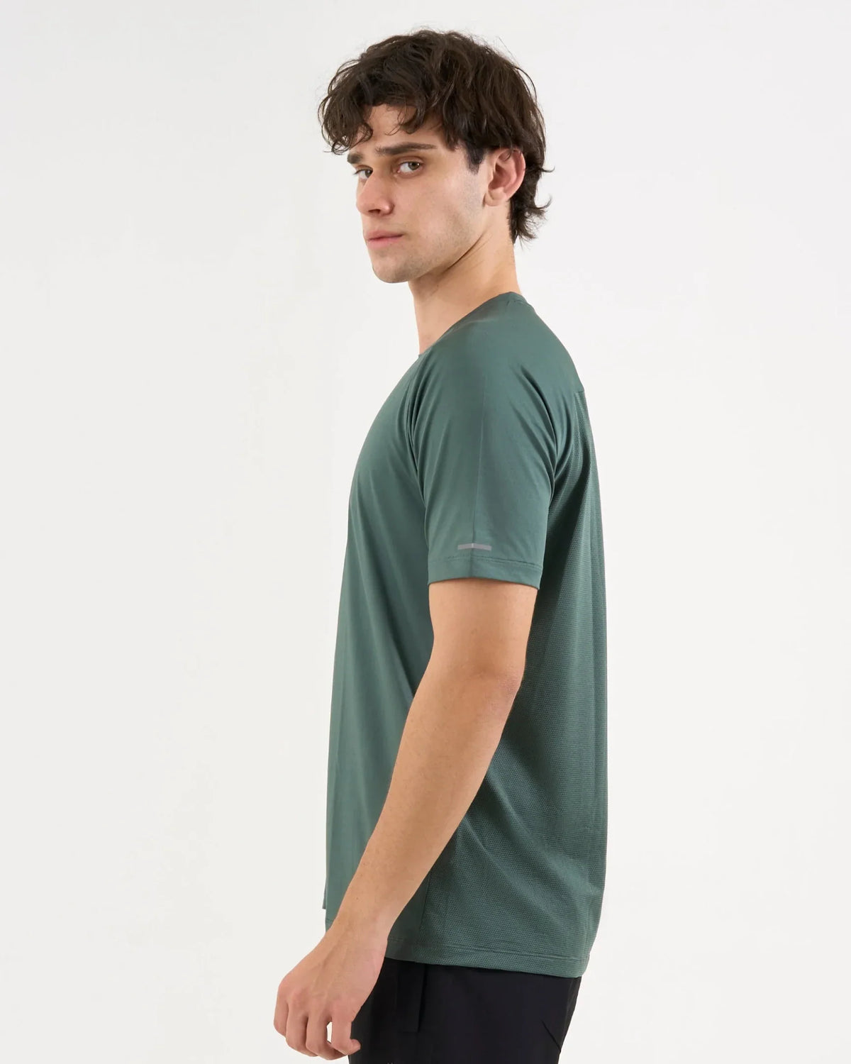 DCYPHR Men's AUSM5X™ Raglan Tee-Deep Emerald