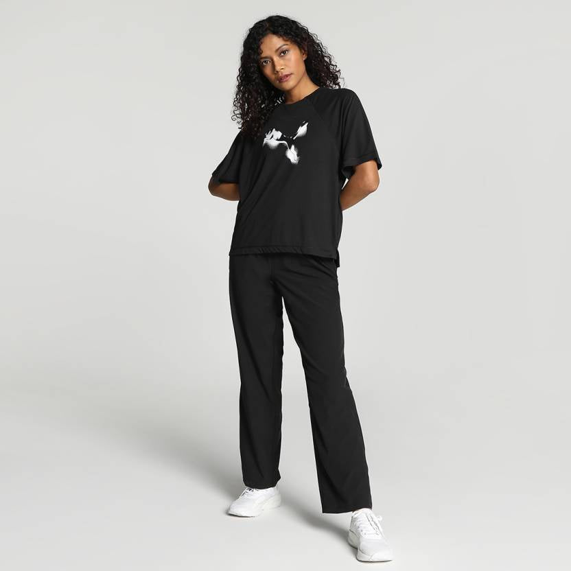 Puma MODERN SPORTS Oversized Tee PUMA Black Women's T-Shirt-67309601