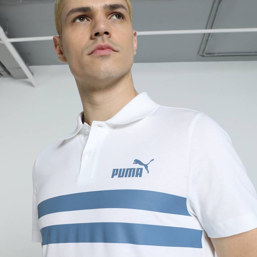 Puma ESS Striper polo Men's Polo T-Shirts