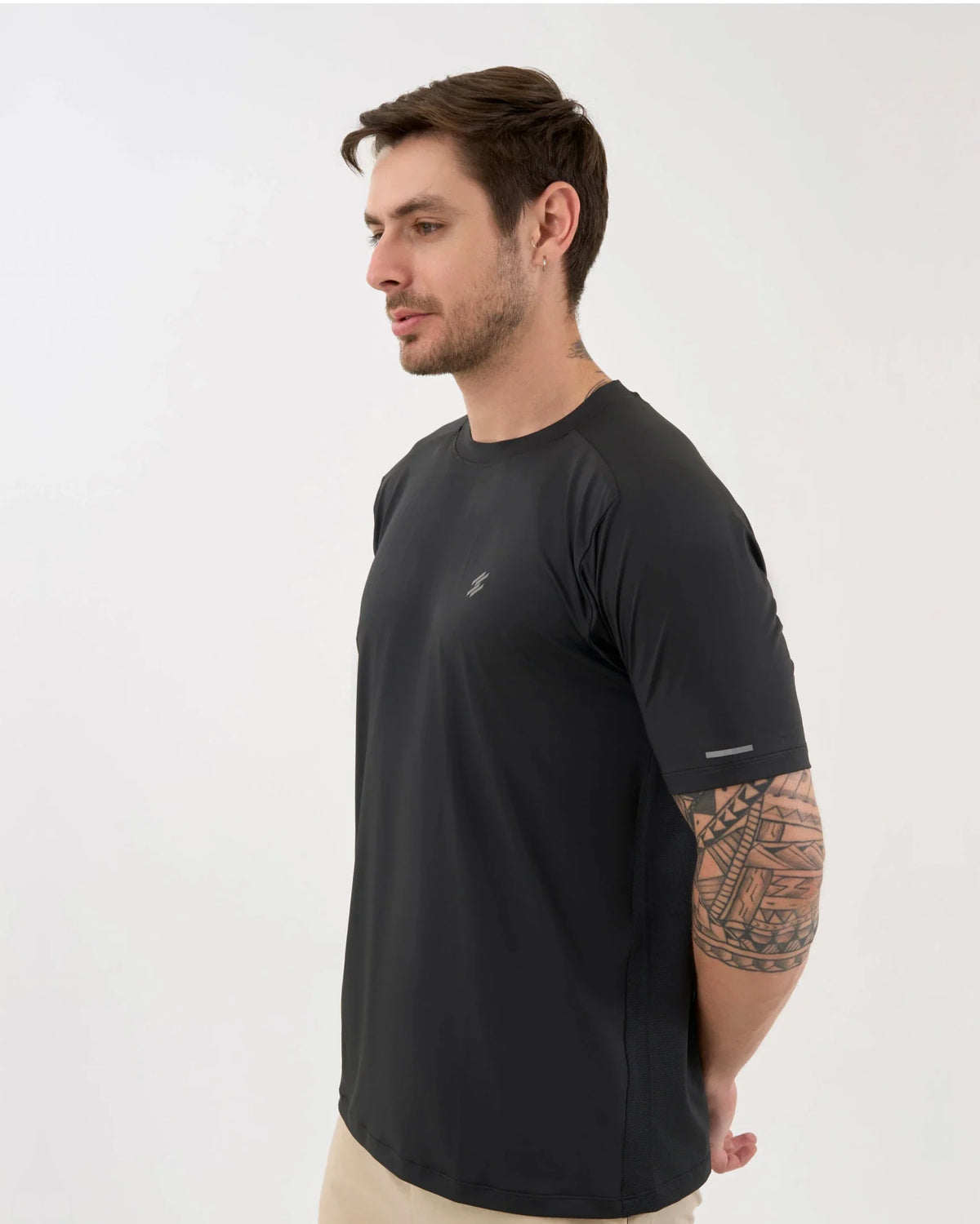 DCYPHR Men's AUSM5X™ Raglan Tee-Dark Night